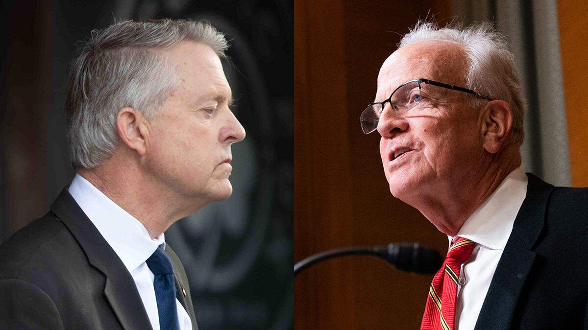 Both senators used to correctly condemn Vladimir Putin’s attack. The mother of a fallen veteran wants them to speak out again.