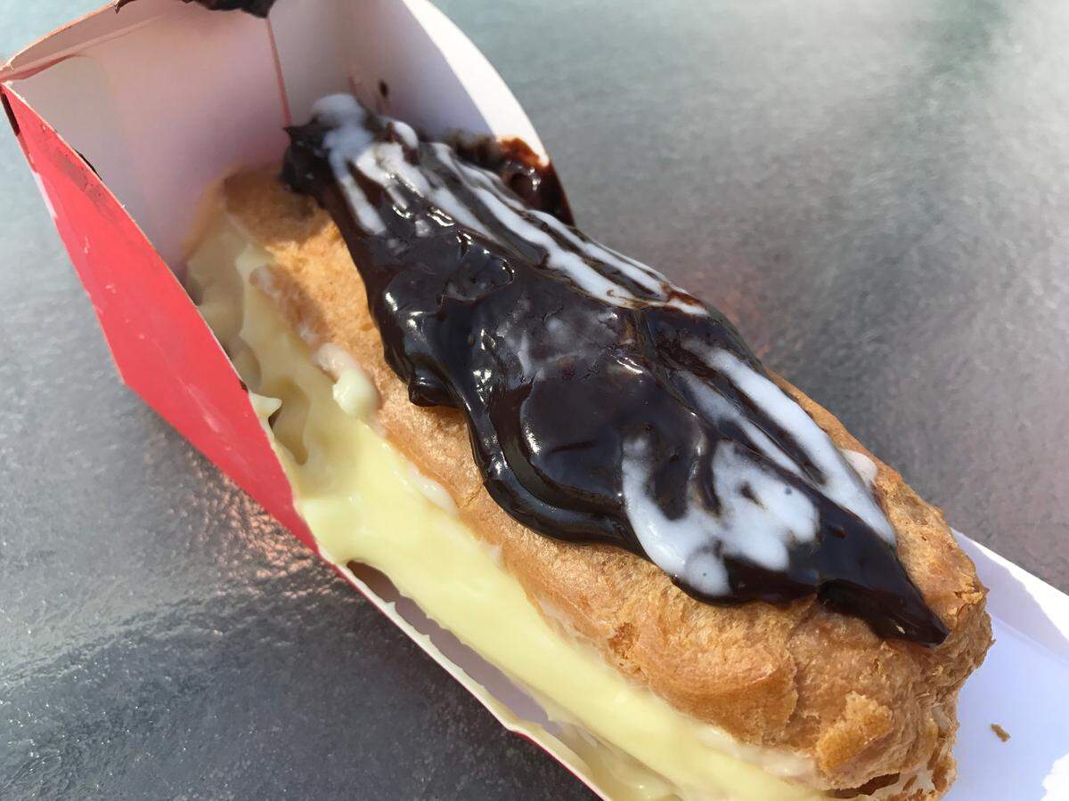 Le Chronic Cafe’s cream puffs, eclairs, crepes and waffle sliders come with a variety of fillings.