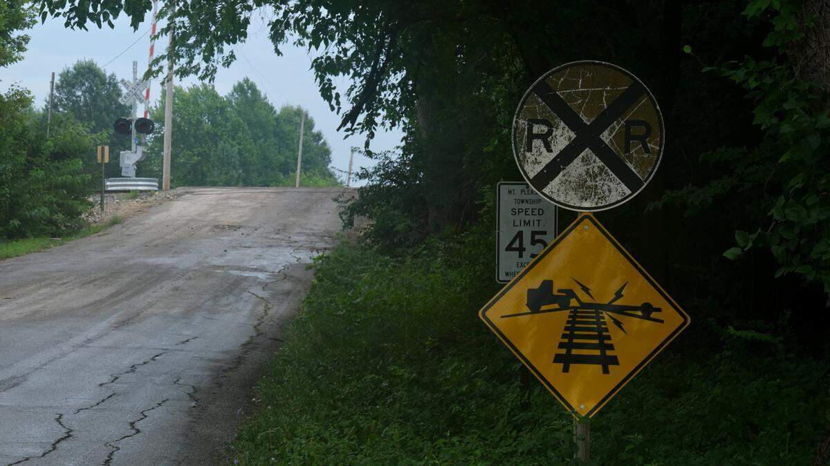 Three members of a family from Minnesota were injured Tuesday afternoon when a train crashed into the semi truck they were in at a Cass County rail crossing. The truck had become stuck on the track as it attempted to cross the tracks. A sign, put in place two years ago after a similar crash, warns truck drivers that the incline is too steep and they could become stuck.