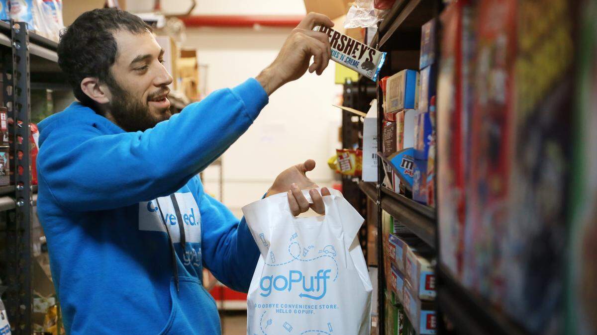 Philadelphia-based goPuff was founded to deliver convenience store items such as snacks, toothpaste, pet food and toilet paper. It is now available in a limited Kansas City area, with a warehouse in Kansas City, Kansas.