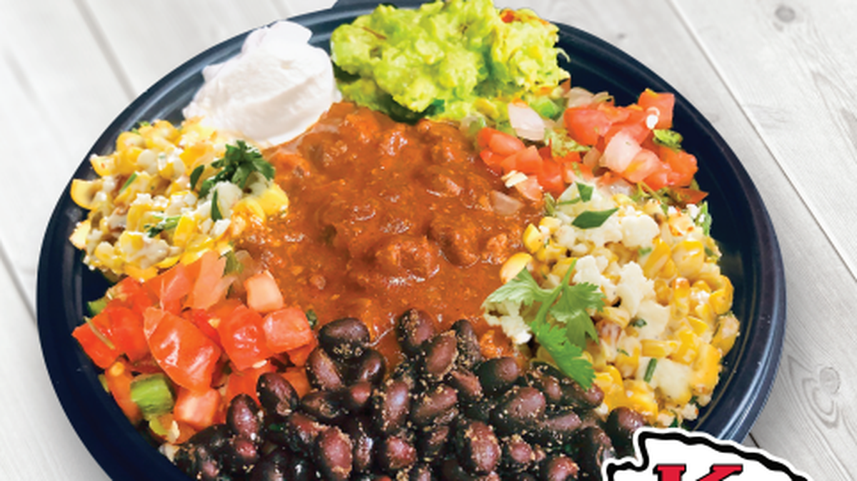 Aramark will offer the Championship Bowl as an Arrowhead special Sunday. It will have ground beef with cilantro lime rice, shredded pepper jack cheese and cumin black beans.