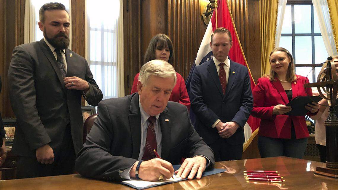 On May 24, Gov. Mike Parson signed a bill banning abortion in Missouri on or beyond eight weeks of pregnancy.