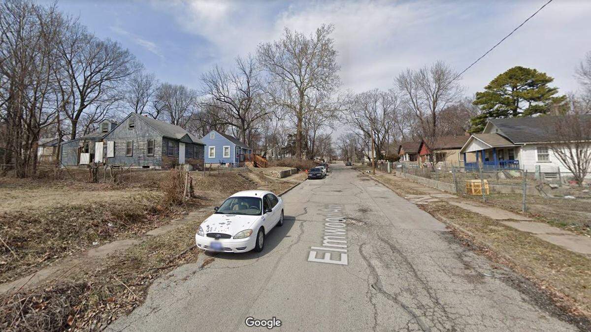 Police are investigating the death of a person whose body was found Monday night inside a burned house in a Kansas City neighborhood near East 29th Street and Elmwood Avenue, a police spokesman said Tuesday. This Google Maps Street View image of the area is from 2019.