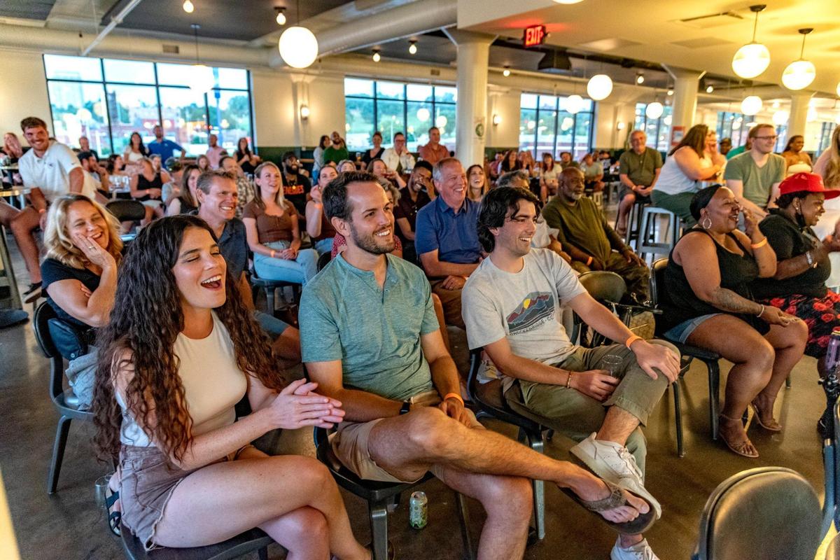 Stand-up comic Janell Banks entertains crowds of all types of people, such as at the recent Boulevard Brewing Co. “Stand-Up Comedy Showcase.”