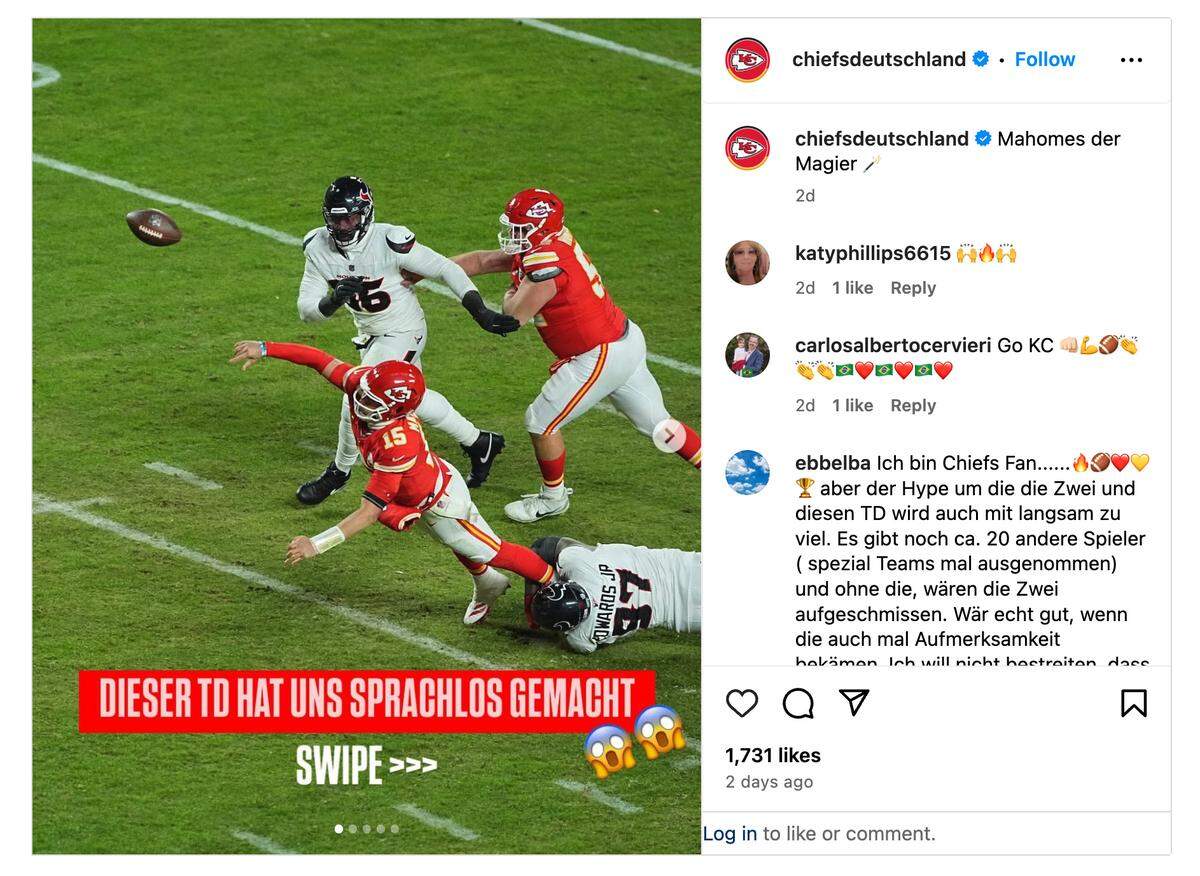chiefsdeutschland Instagram