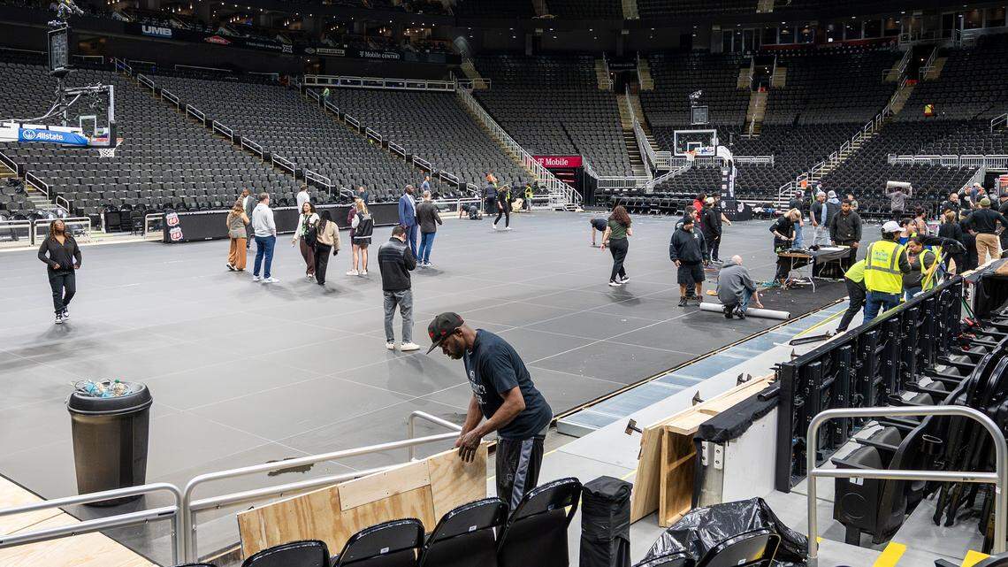The Big 12 Tournament is done with its LED court. It was foolish to begin with
