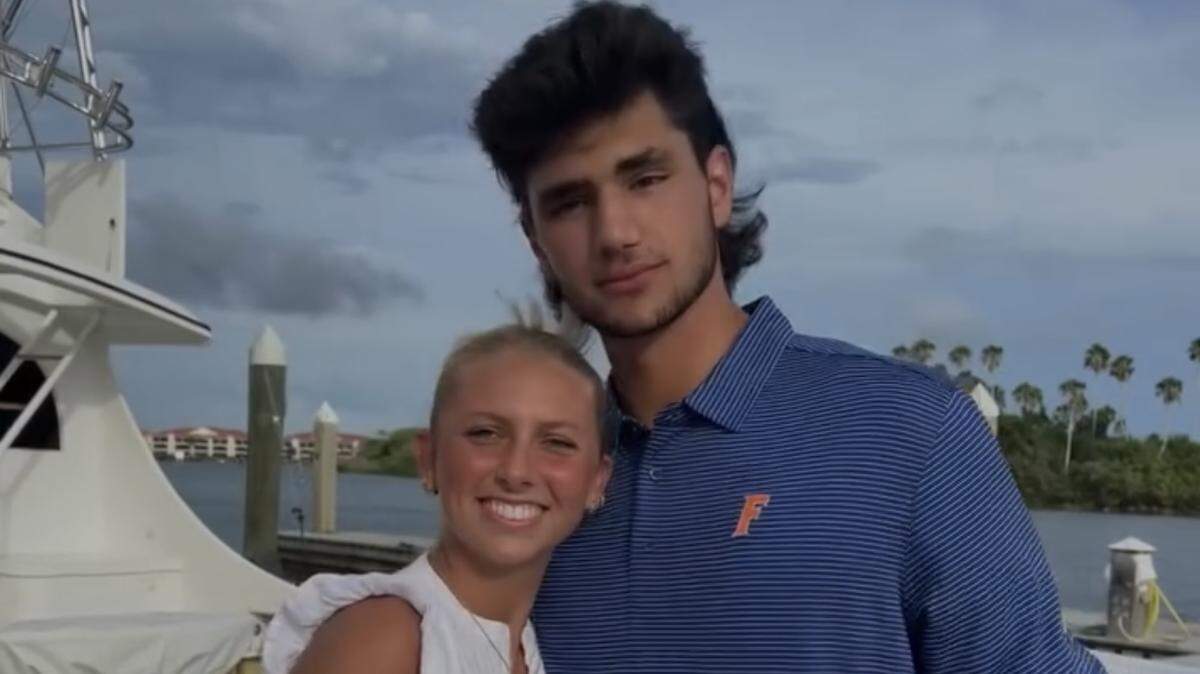 Elli McKissock of Windermere, Florida is engaged to new Royals player Jac Caglianone. They were both standout athletes at the University of Florida.
