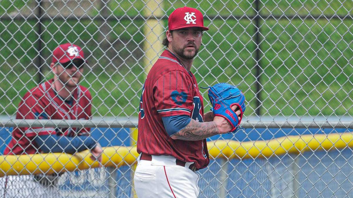 Former Kansas City Royals pitcher Brandon Finnegan is among the new additions to a KC Monarchs team that takes the field for its season opener Friday night in Sioux City, Iowa.