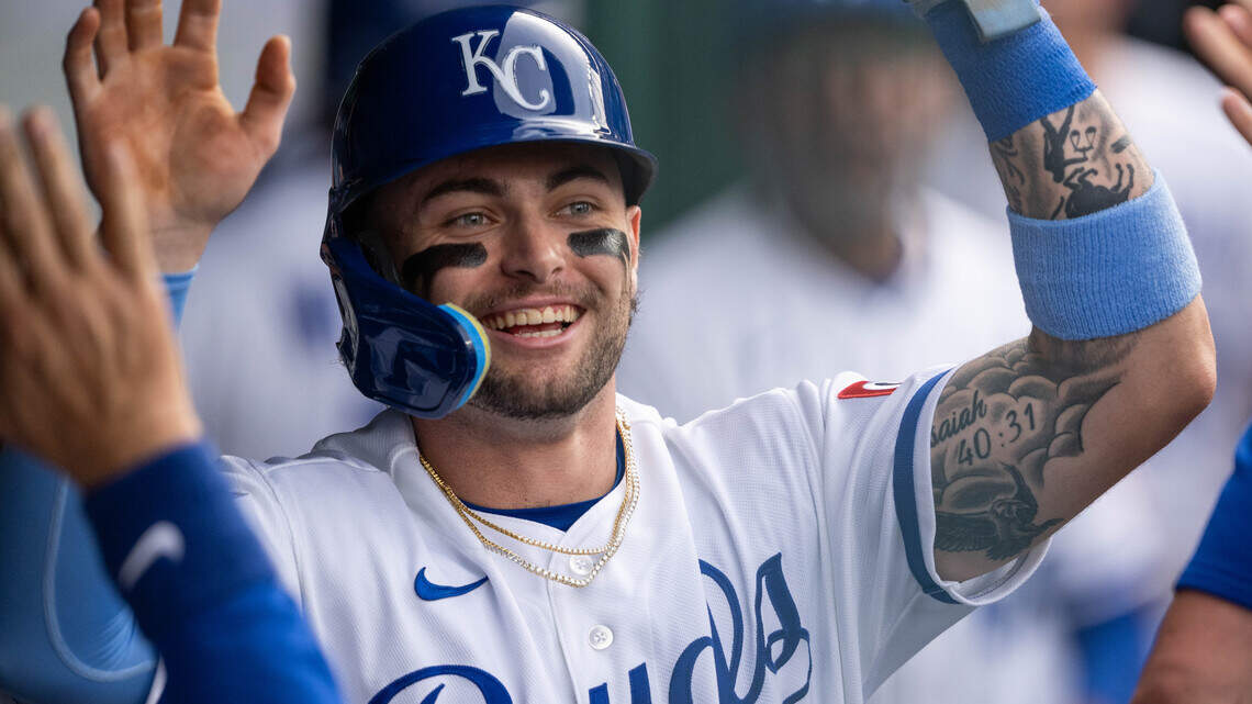 Royals catcher Carter Jensen’s latest award came with a phone call — and good news
