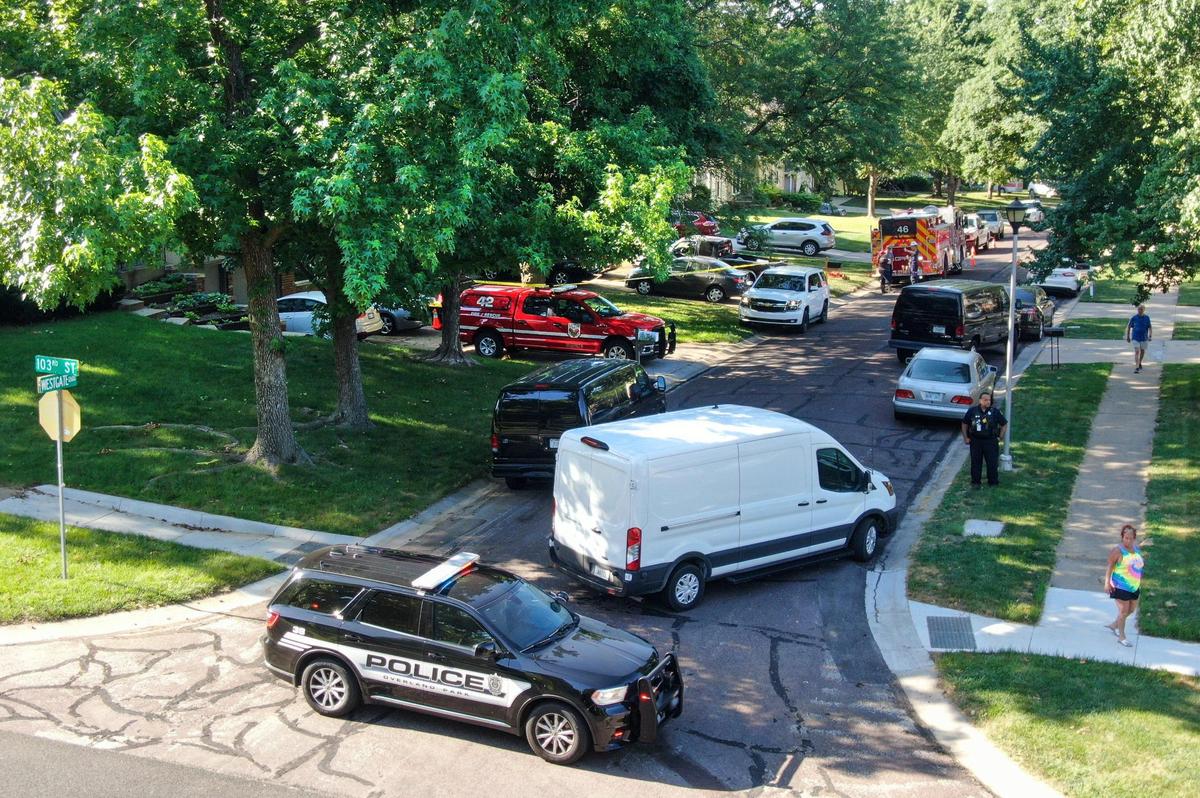An early morning house fire left two people dead and a third person injured after fire blazed through an Overland Park home early Monday, June 20, 2022, at 10300 block of Westgate St. in Overland Park.