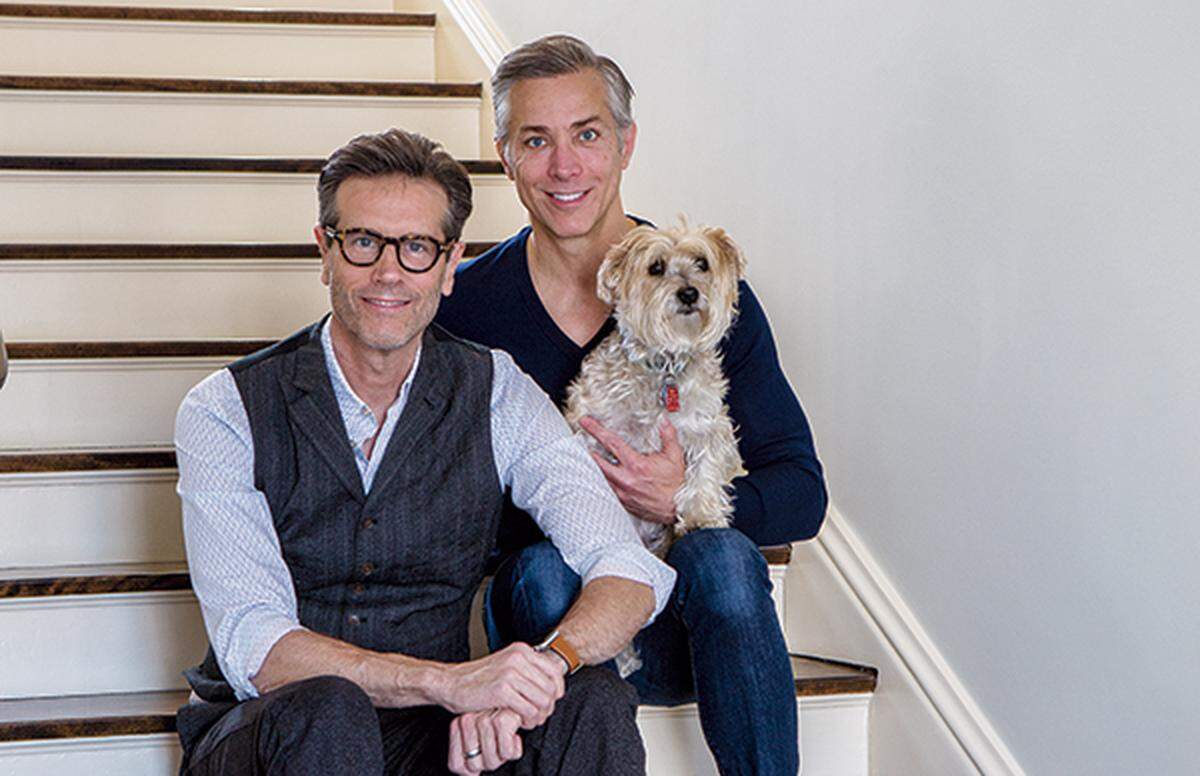 David Epstein and Wade Tajerian moved from New York City to open Tom’s Town Distilling Co. in Kansas City. They live in a historic Georgian Revival home just off Ward Parkway.