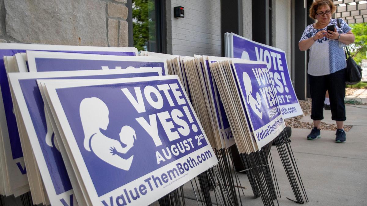 If Kansans vote ‘yes’ on amendment, will abortions be banned in the state? What to know