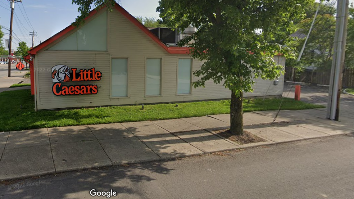 A Little Caesars store manager was shot outside this Ohio location after he refused to rehire a fired employee, Cincinnati police said.