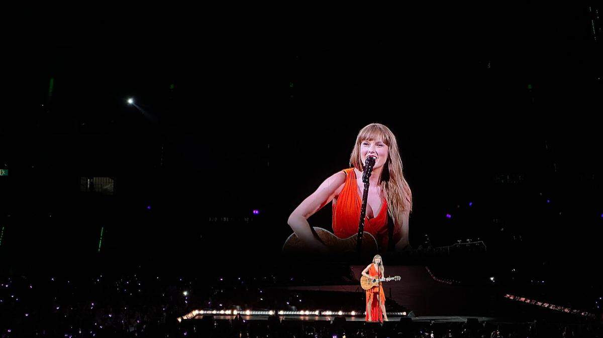 Taylor Swift, seen here performing in Madrid, Spain, last month, has not endorsed anyone in the presidential election. But her fans are already organizing for presumptive Democratic nominee Kamala Harris.