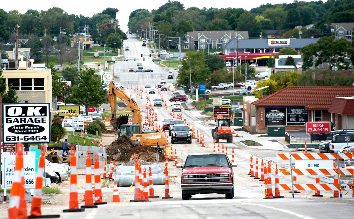 Along Nieman Road, which is in the middle of a $40 million reconstruction project, the former O.K. Garage will become a McLain’s Market.
