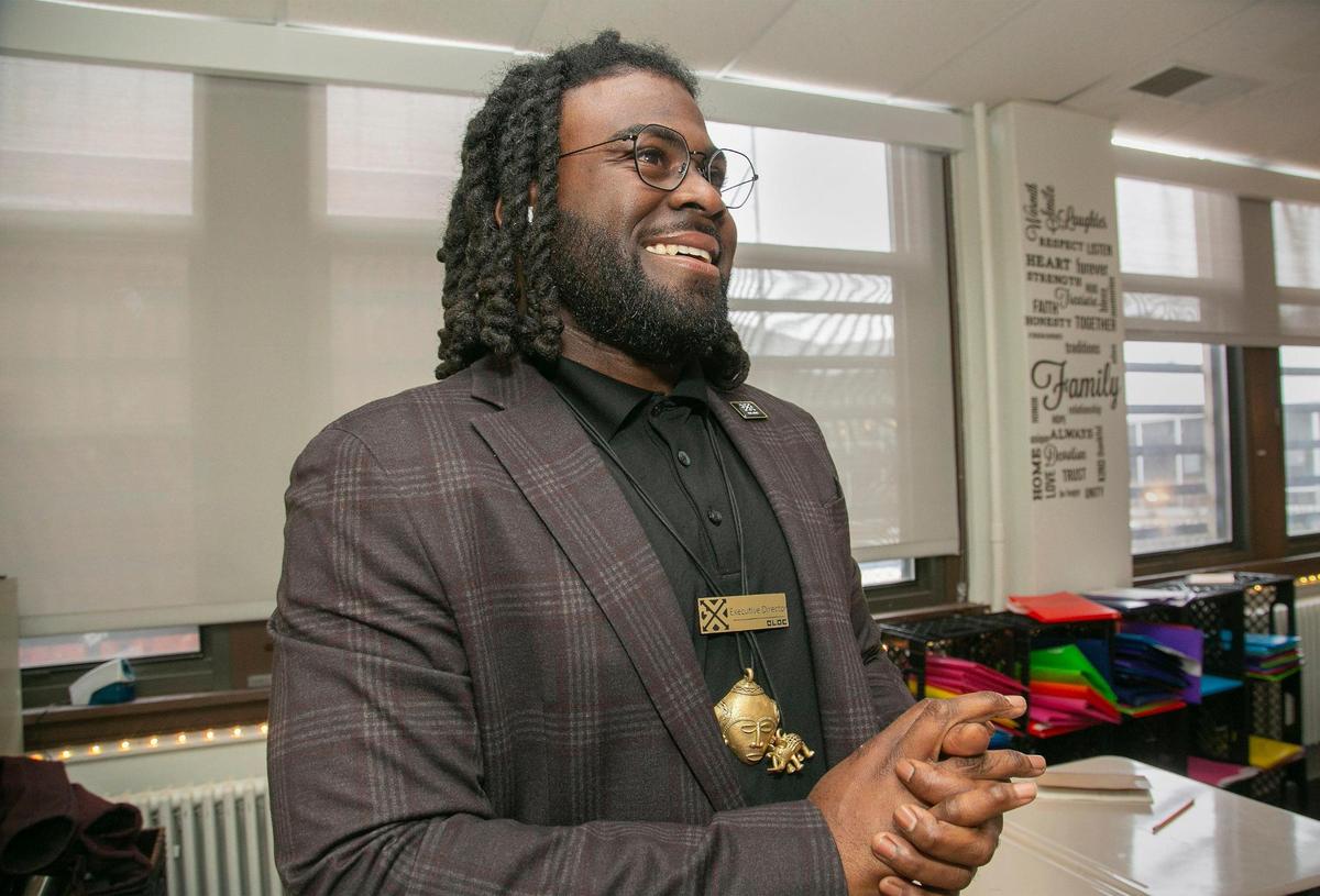 Cornell Ellis, executive director of BLOC, which stands for Brothers Liberating Our Community, has created a space for Black men to mentor Black boys and one another.