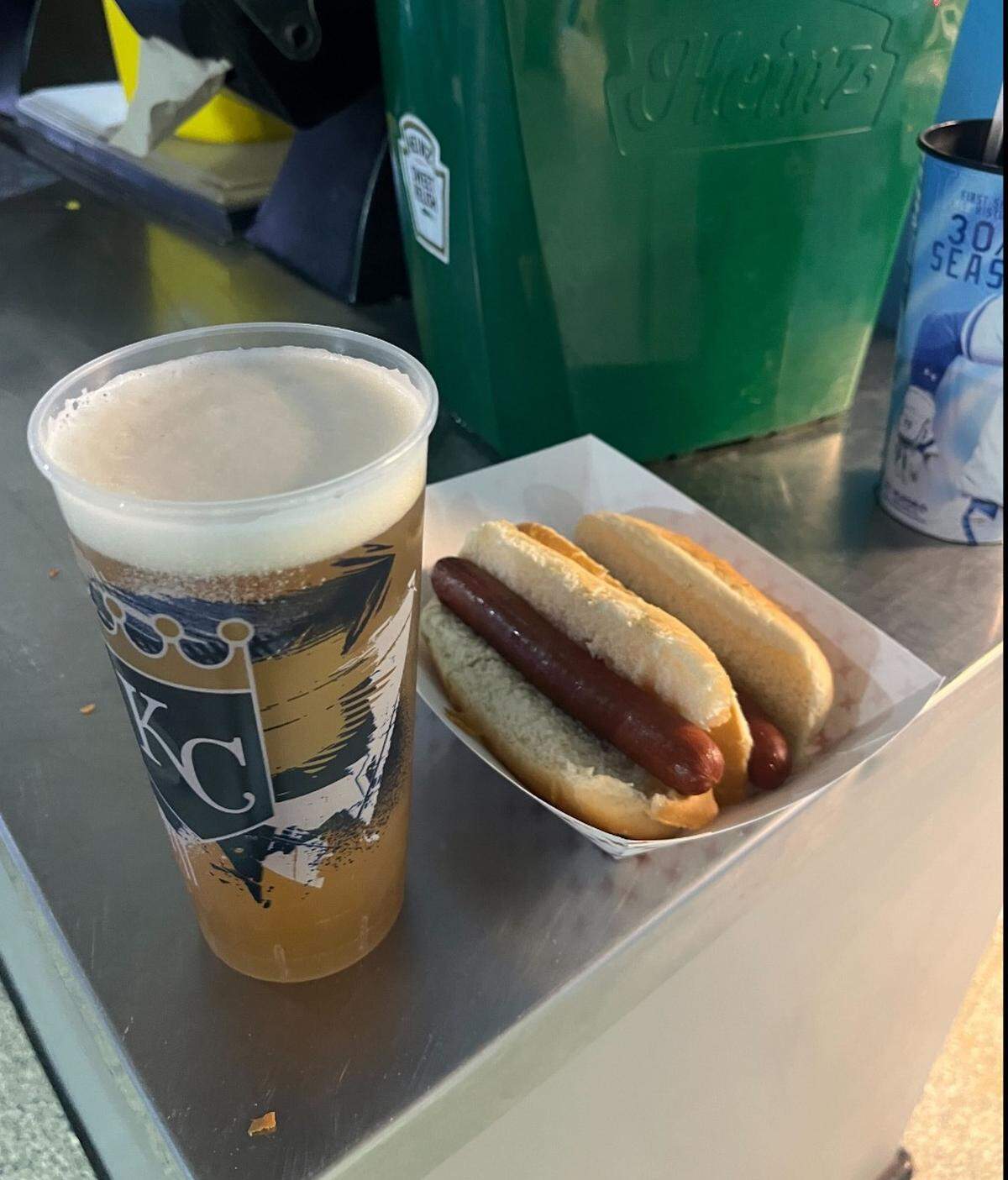 Dollar Dog Nights happen at Kauffman Stadium during every Tuesday Royals home game. Hot dogs are sold for $1 at concession stands around the stadium.