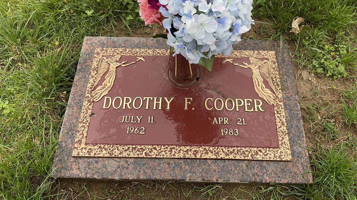 Last year for Dorothy Fay Cooper’s birthday, her daughter Star Cooper gave her this headstone, and held a balloon release at her grave in Forest Hill Cemetery.