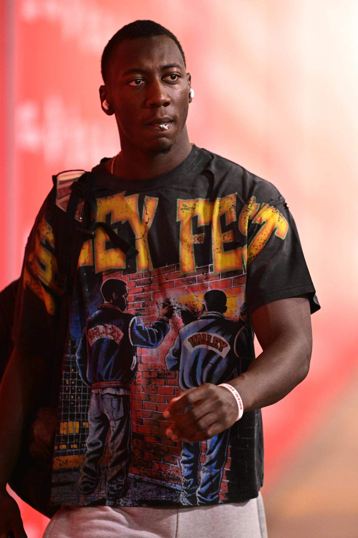 Kansas City Chiefs cornerback Joshua Williams arrives before playing the Philadelphia Eagles on Sunday, Sept. 14, 2025, at GEHA Field at Arrowhead Stadium.