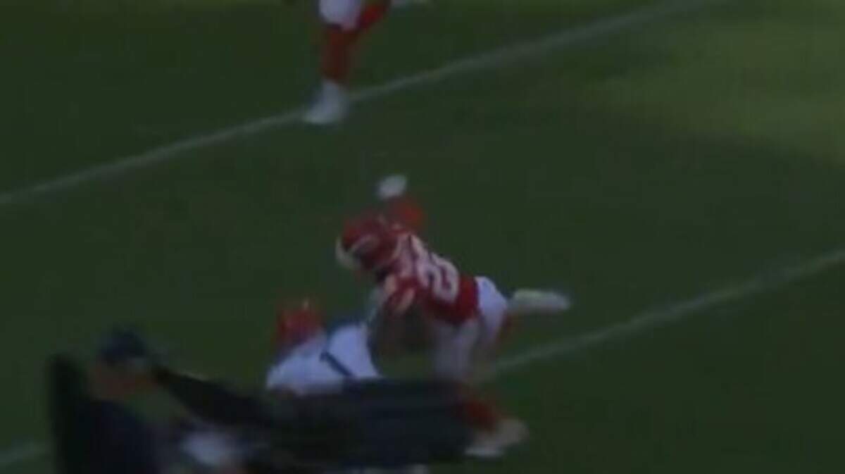 Trent McDuffie was called for a penalty.
