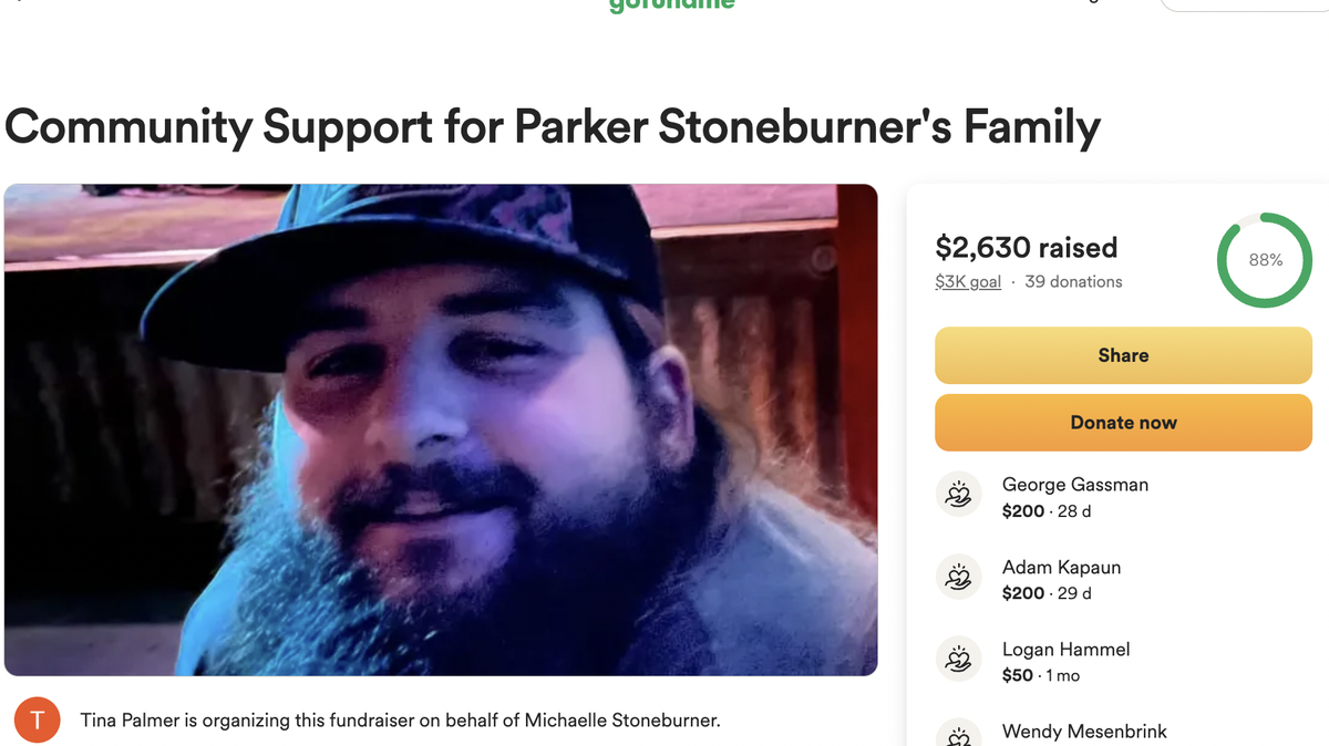 Parker Stoneburner 25, was fatally shot in Ames, Iowa, on January 18. Abraham Guhnics, 19, of Independence, is one of three people who has been arrested in relation with Stoneman’s death, and one of two charged with murder.
