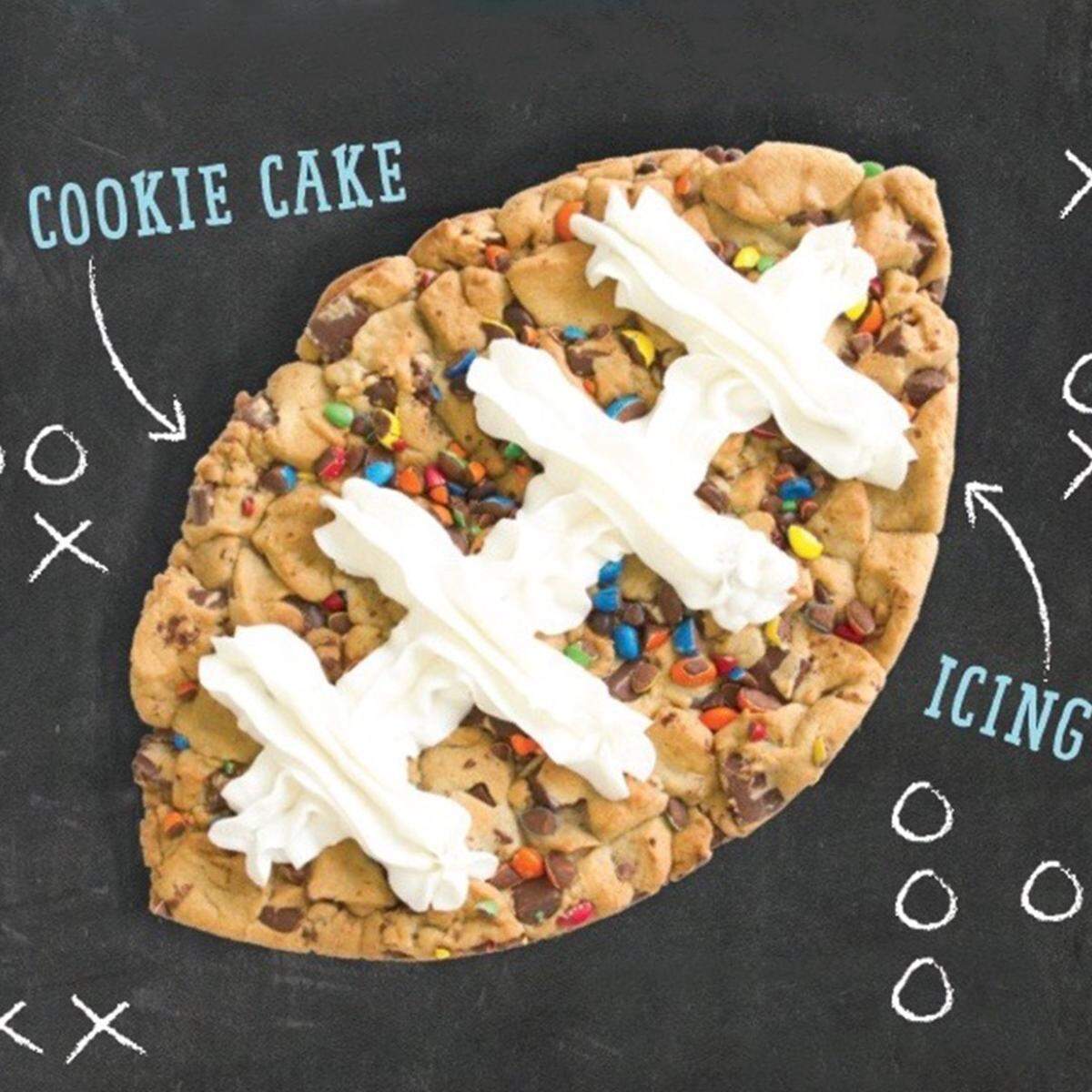 Insomnia Cookies, in the Power & Light District and Westport, has football-shaped cookie cakes for pre-order.