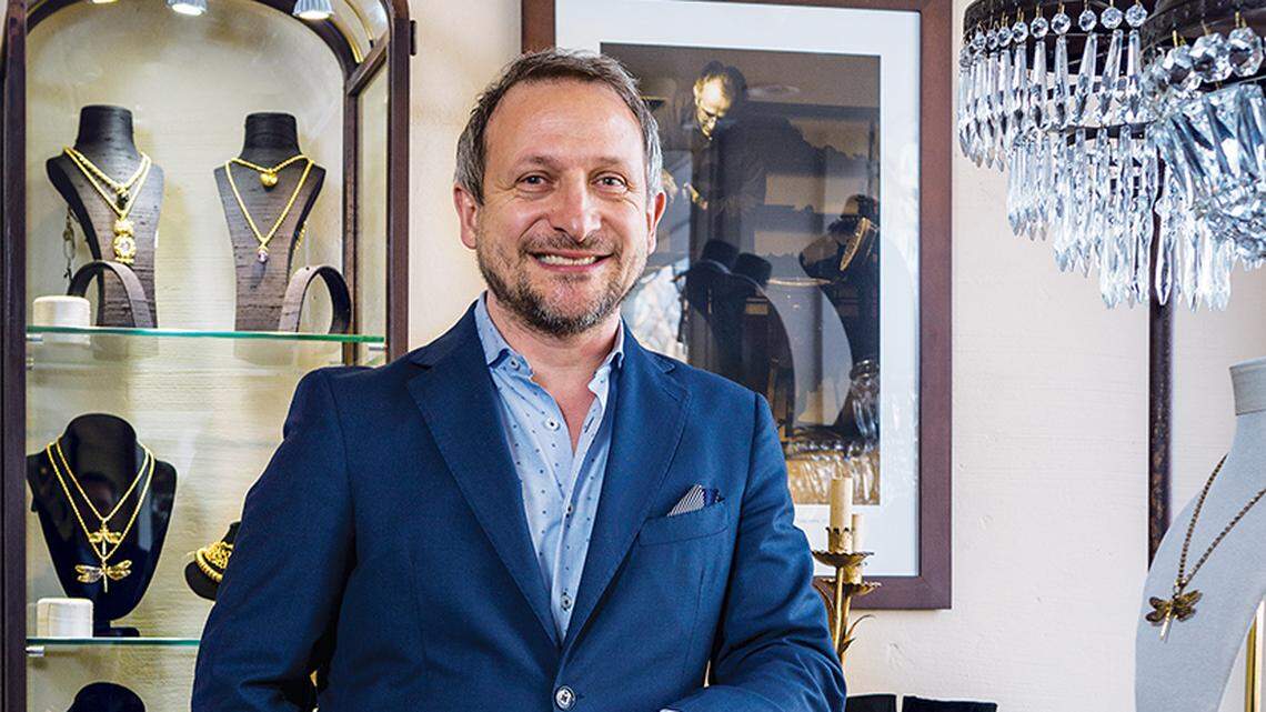 Sebastian DelBrenna of DelBrenna Jewelry.