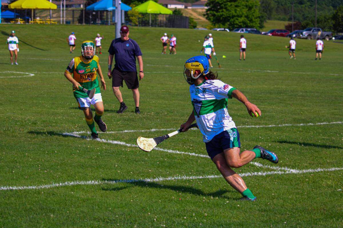 The KC Gaelic Athletic Club has brought Gaelic football and Irish hurling (pictured) to Kansas City for 17 years.