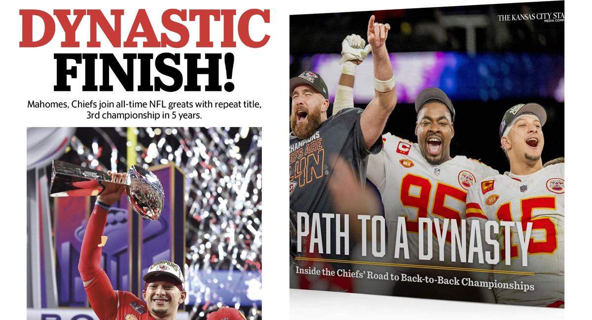 Here are a couple of Chiefs Super Bowl LVIII souvenir items available in the KC Star store online