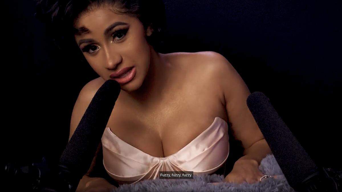 Cardi B just dropped a new video – an auto sensory meridian response video, or ASMR. She says she watches ASMR videos every night before bedtime.
