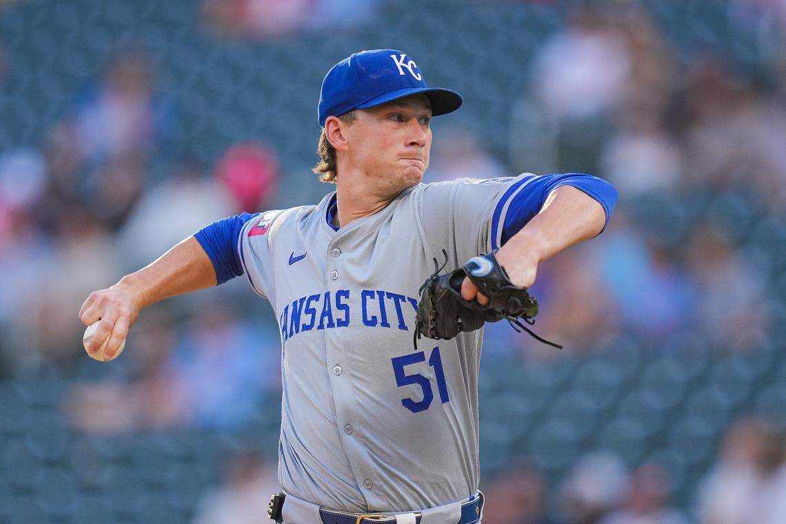 Kansas City Royals pitcher Brady Singer got the Monday evening start in Minneapolis against the Minnesota Twins at Target Field.