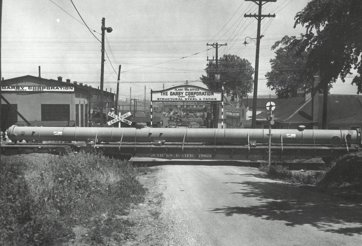 The Darby Corporation in Kansas City, Kansas, built landing crafts that helped the United States get to the beaches of Normandy during World War II.