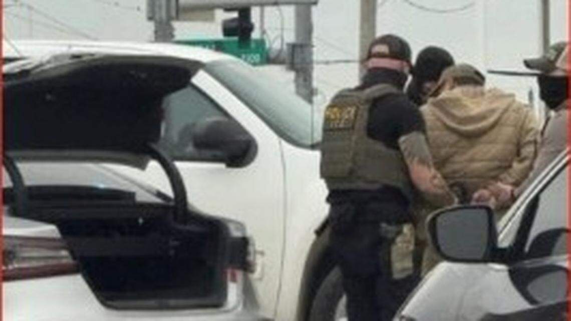 Immigration agents sweep into Lawrence, detain 5, photos and video show