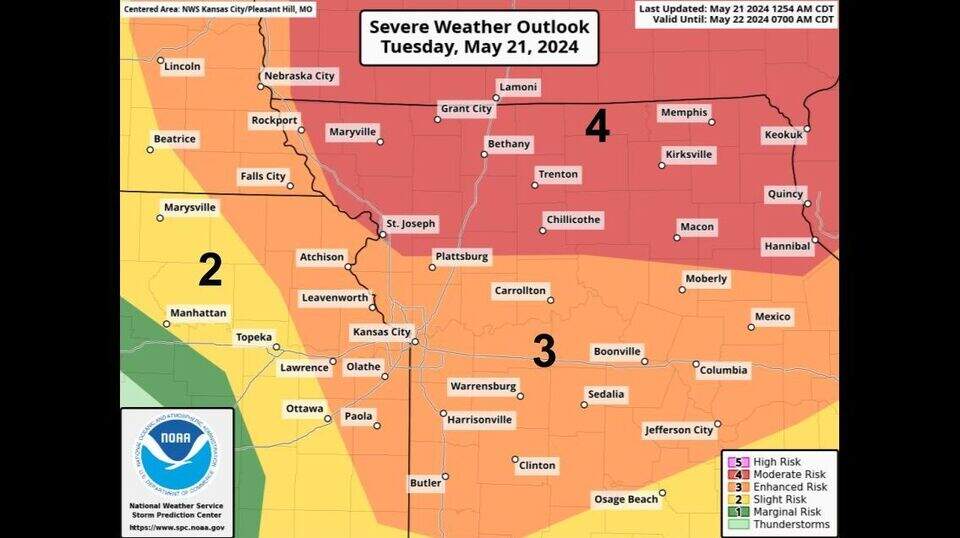 Powerful storms could bring severe weather to KC Tuesday | Kansas City Star