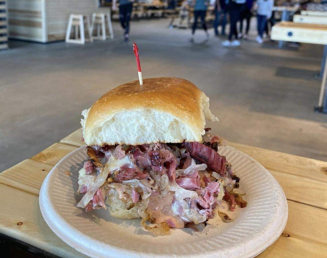 The Reuben slider will be a March special.