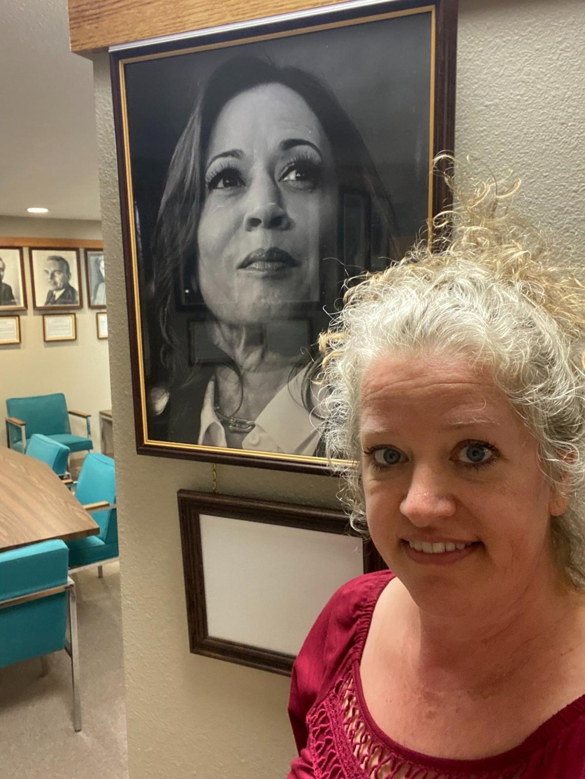 Lee Ann Shearer, curator of They Also Ran Gallery in Norton, Kan.