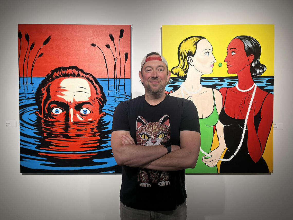 A trip to the Nelson sparked an Overland Park man’s love for art. See his work
