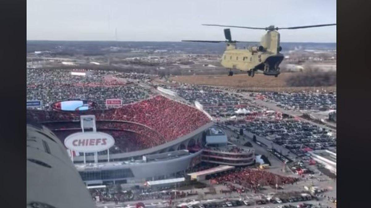 A look at Saturday’s flyover.