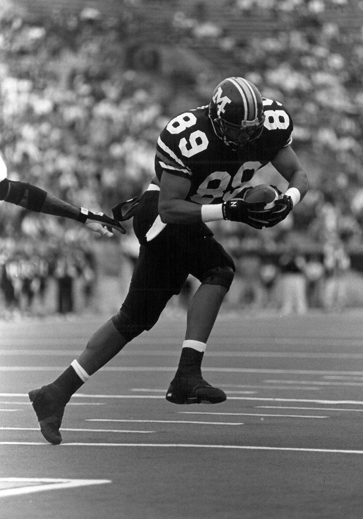 Before a six-year NFL career and a coaching stint in high school and college, A.J. Ofodile was an all-Big 8 tight end at Missouri in the 1990s.