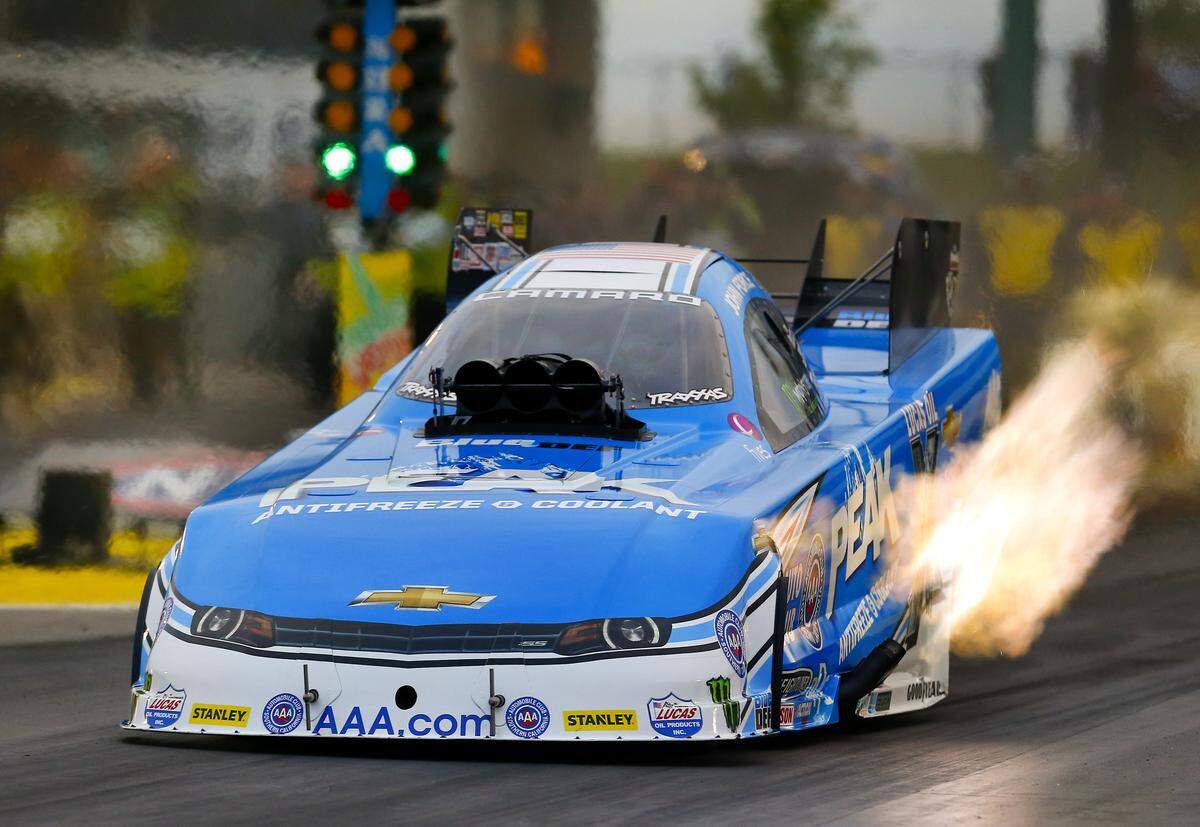 Funny Car driver John Force is always a marquee name for drag-racing events, and this weekend in Topeka will be no different.