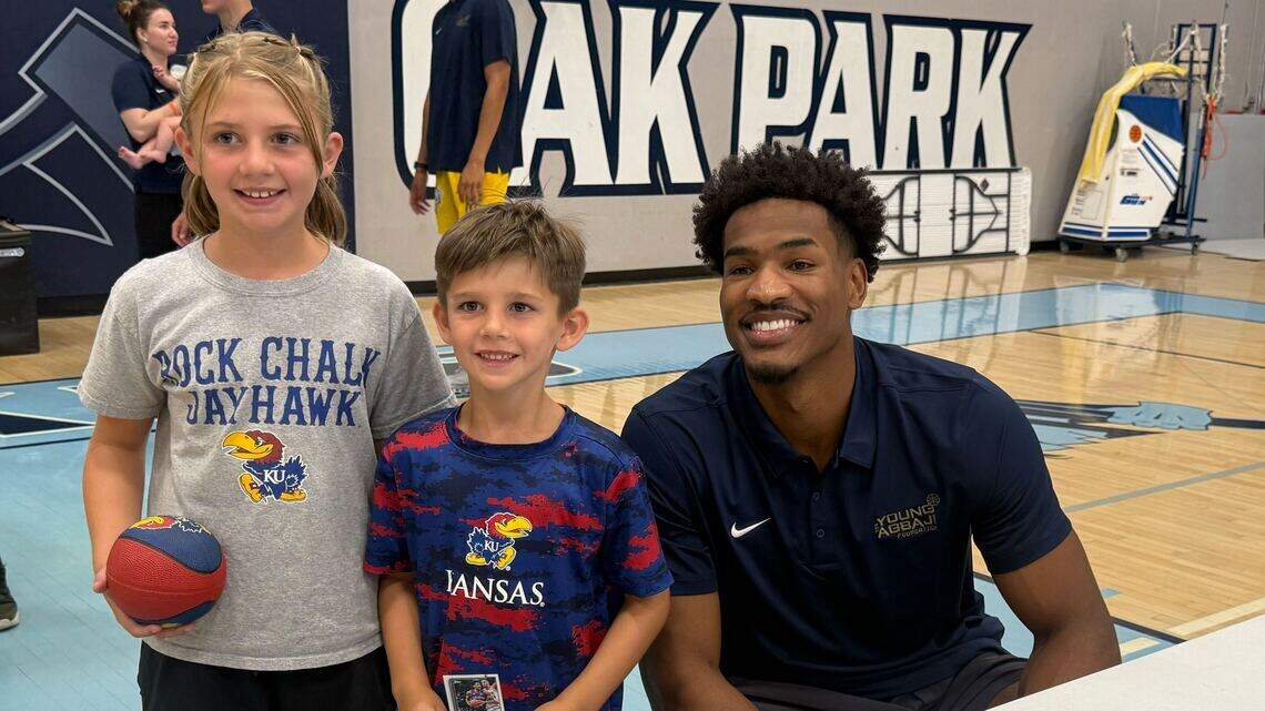 From NBA to Oak Park, former KU Jayhawks star Ochai Agbaji brings hoops camp home