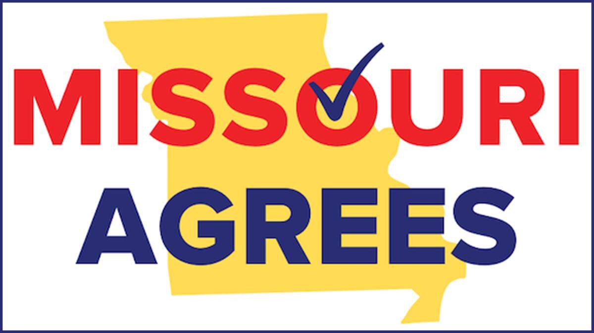 The Missouri Agrees campaign logo