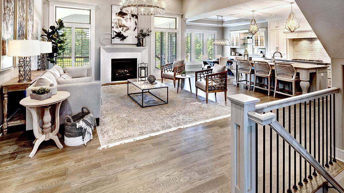 Beautiful, functional homes and a prime Olathe location has made Cedar Ridge Reserve a popular choice for homeowners. Prices start in the upper $400,000s.