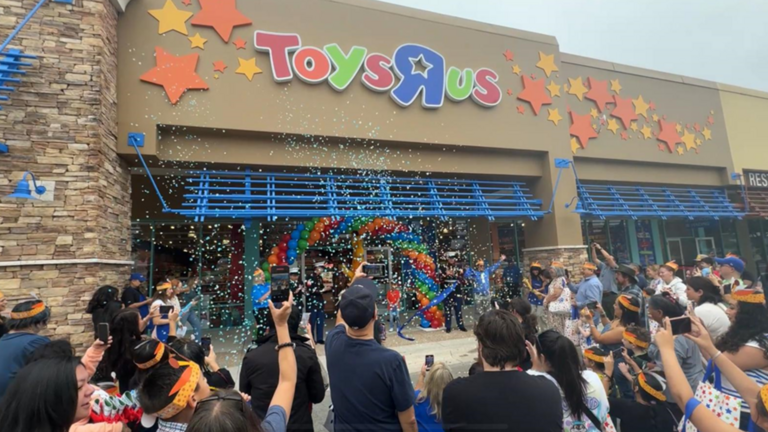 Famous toy store, Toys”R”Us opening retail locations around the country. KC has three