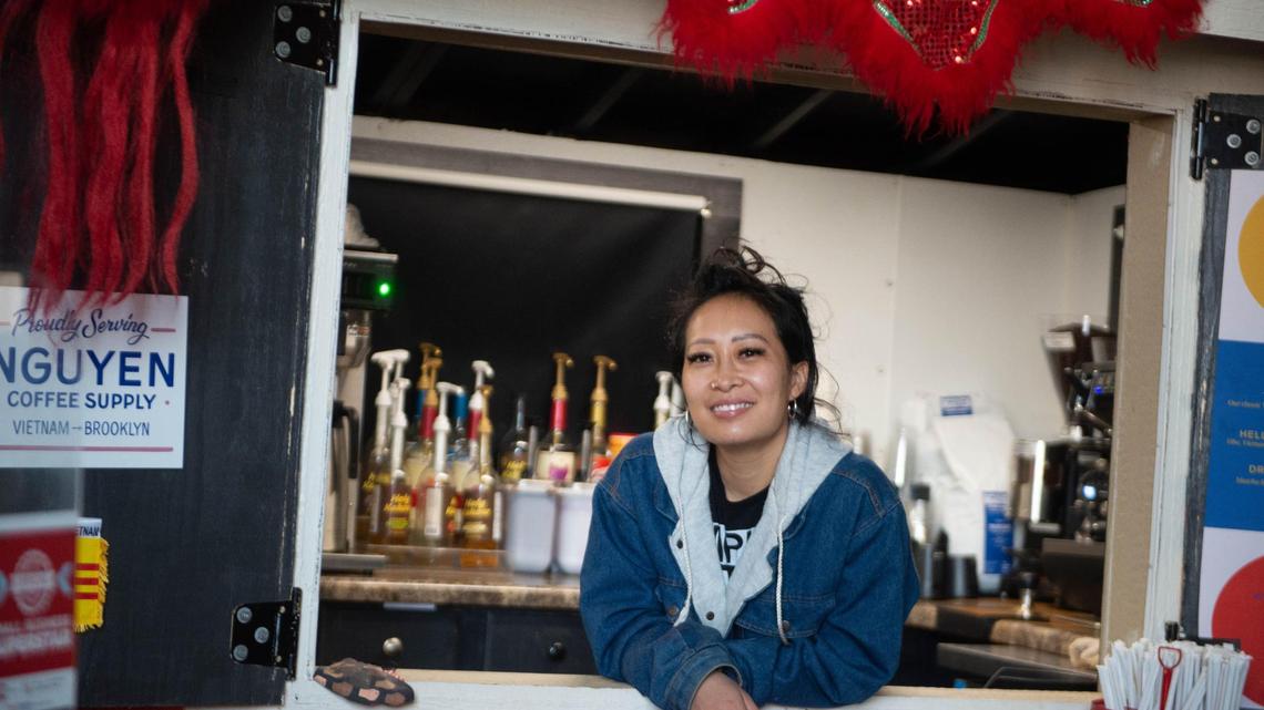 Jackie Nguyen, a first-generation Vietnamese American, launched her Vietnamese mobile coffee shop Cafe Cà Phê last fall. Nguyen wants to create more visibility to the AAPI community in Kansas City by teaching about the Asian narrative, Vietnamese culture and the Asian American experience through her business.