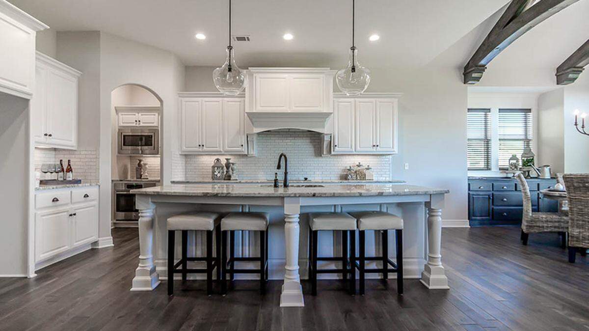 Spacious, beautiful, quality-built homes await at Boulder Hills, thanks to a renowned team of builders, known for their custom homes. Prices start in the low $400,000s.