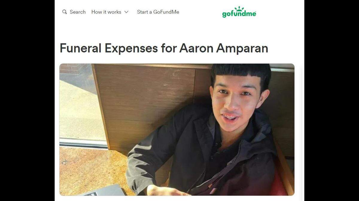 Loved ones of 15-year-old Aaron Amparan, who was shot and killed in Kansas City in a possible road rage incident on Friday, Nov. 3, 2023, created a GoFundMe to help pay for his burial.