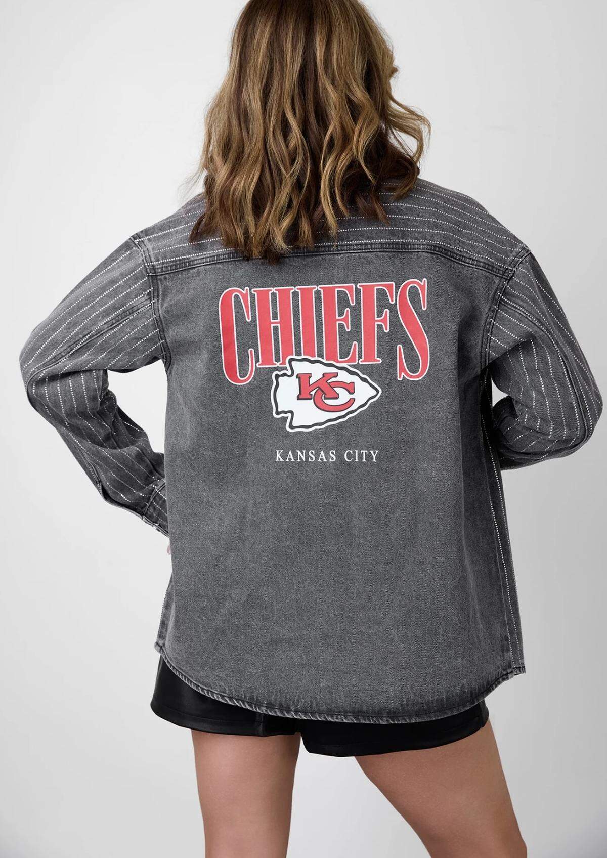 Pinstripes for game day - a winning combination.