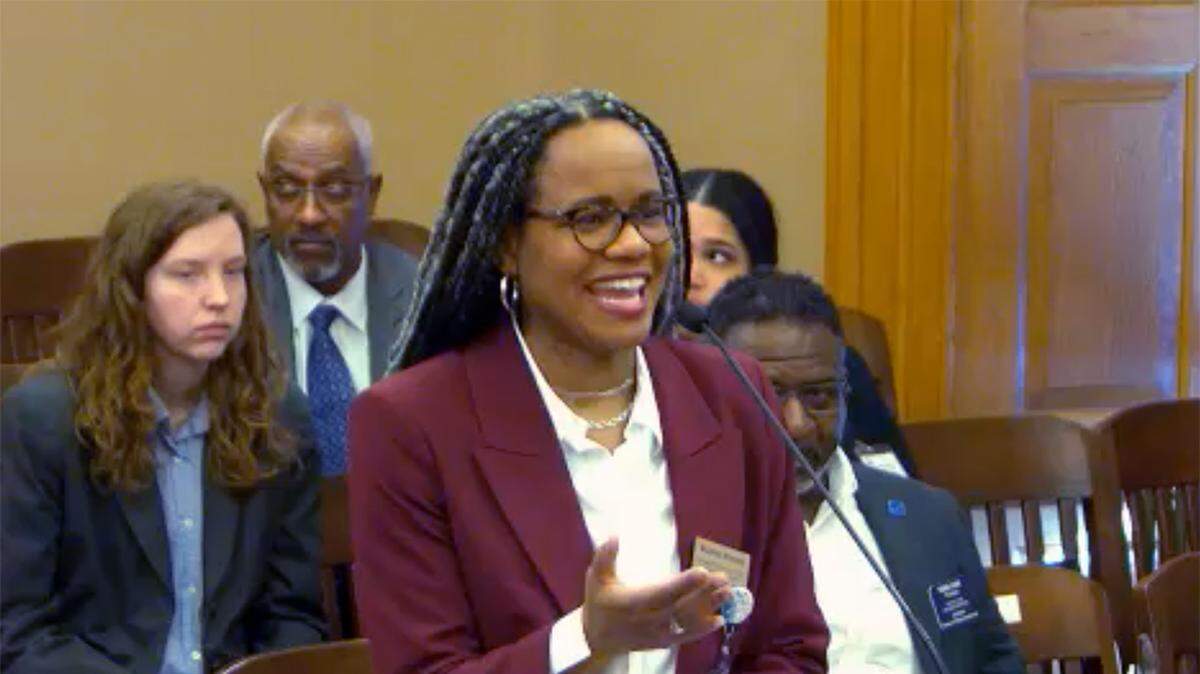 Kansas African American Affairs Commission Executive Director Stacey Knoell spoke about her journey of searching for authenticity.