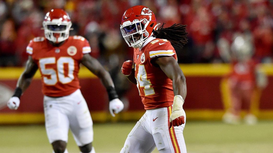 A trio of Kansas City Chiefs players have changed their jersey numbers